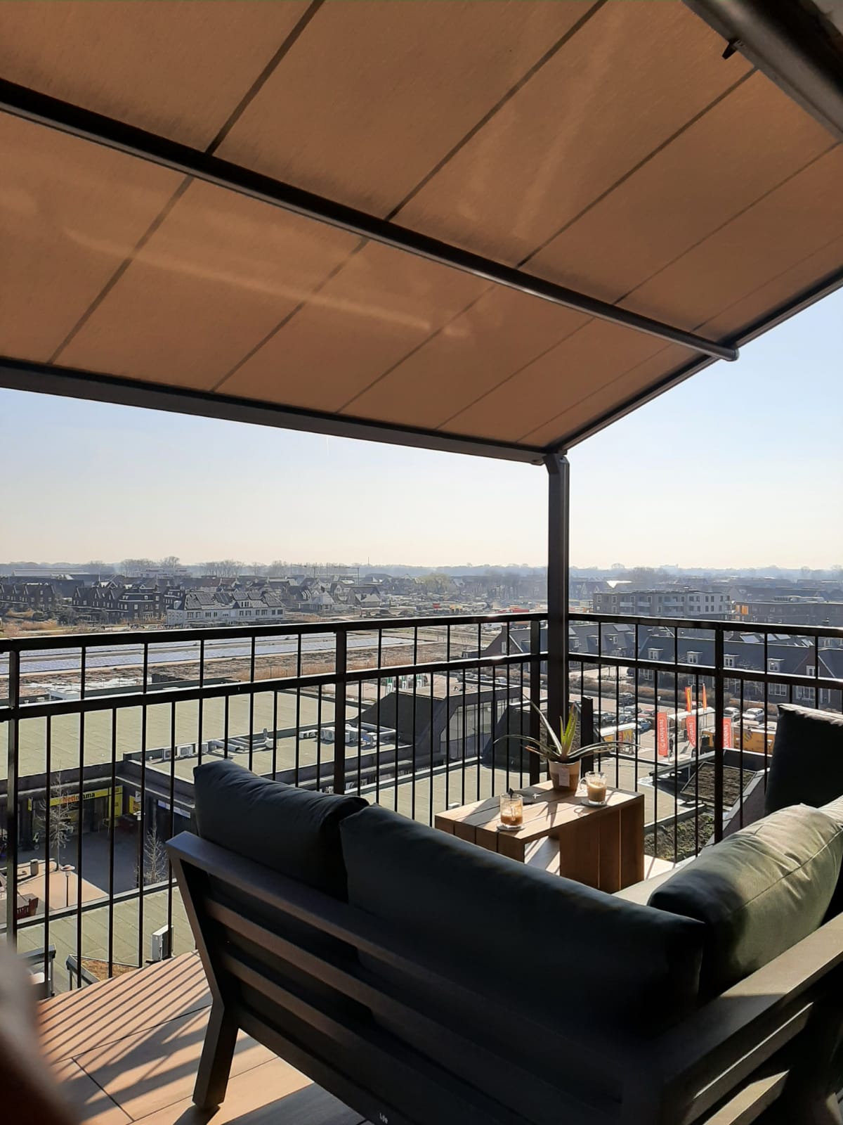 Zonwering laten installeren voor appartementencomplex